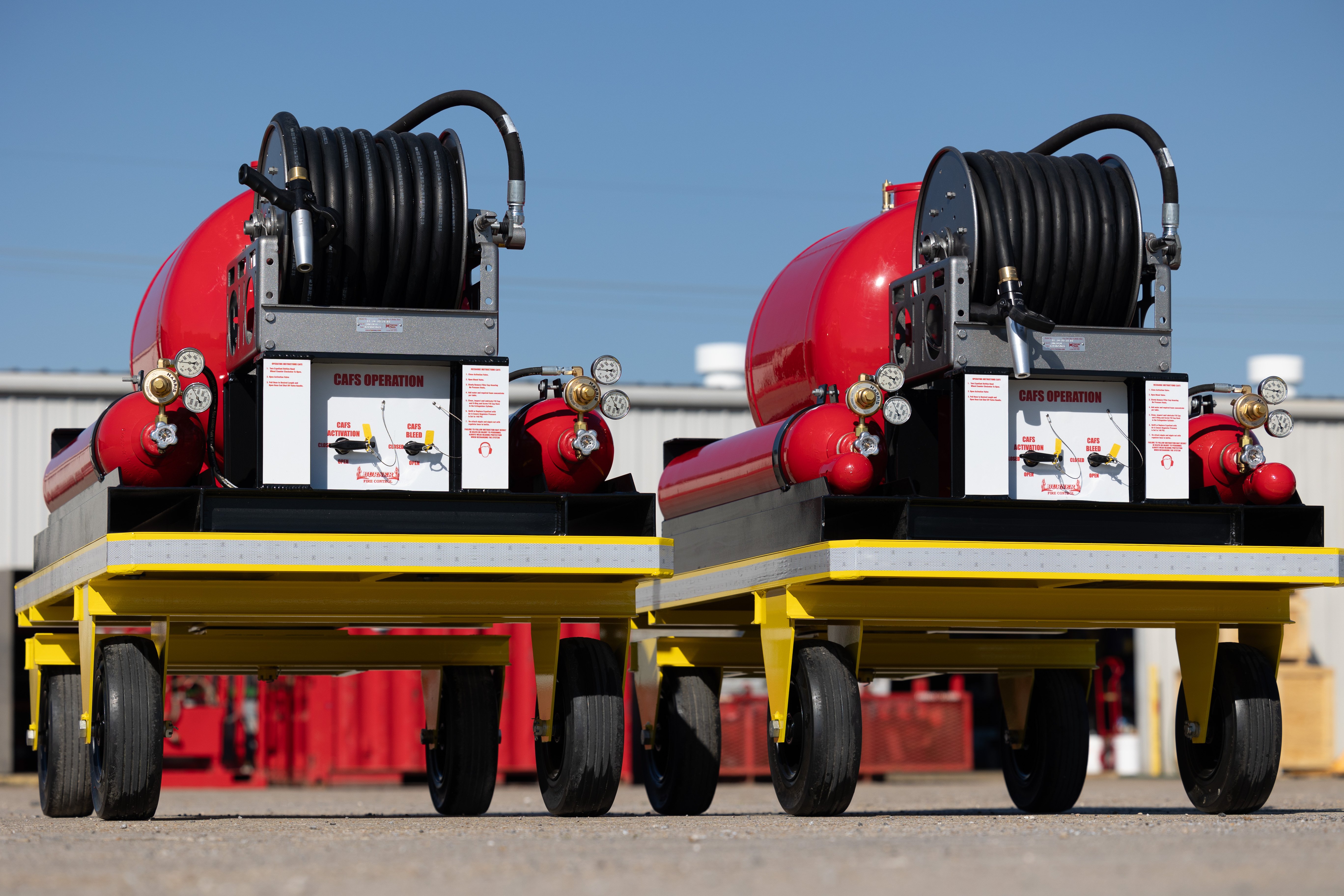 BURNER CAFS 100 CART FOR FOAM FIRE FIGHTING 2025