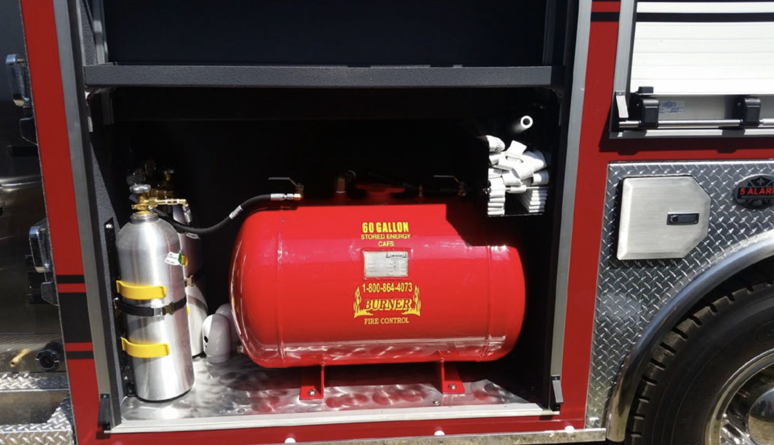 Burner Fire Control CAFS 5-Alarm Fire-Fighting System
