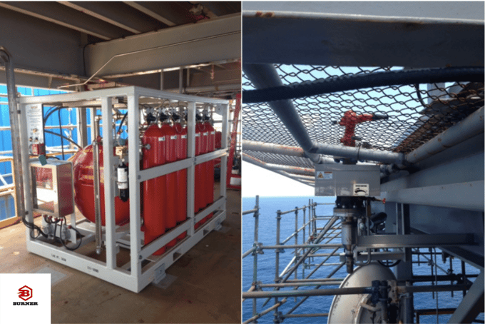 450 Gallon CAFS Helideck Fire Fighting System