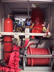 Oshkosh ARFF Storm Truck Burner Dry Chemical Industrial Fire Protection Systems
