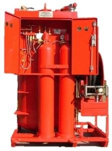 AFFF Foam Fire Protection Hose Reel Offshore