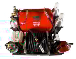 Compressed Air Foam CAFS 60 gallon military from Burner