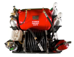 Compressed Air Foam CAFS 60 gallon military from Burner