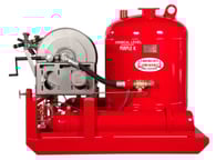 Burner Fire Control Dry Chemical Skid